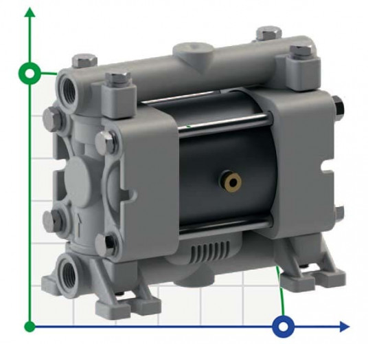 Pneumatyczna pompa membranowa SEKO Duotek AF7 POMc