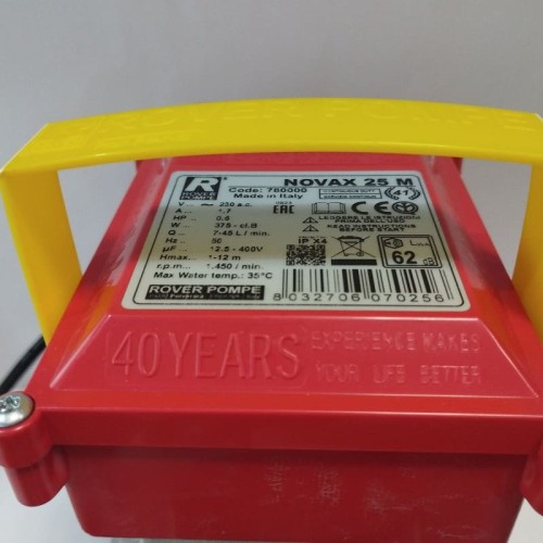 NOVAX 25M pompa do pompowania mleka, serwatki