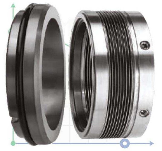 Uszczelnienie pompy R-MFL85N 32, CAR/SIC, VITON, 316, G9