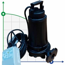 Pompa głębinowa Dreno GRIX 32-2/110 M z systemem tnącym
