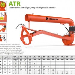 Pompa kanałowa WOM ATR 30/540, 3m, 1080 m3/h z obrotem hydraulicznym