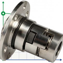 Uszczelnienie pompy Grundfos R-706L 12, SIC/SIC, VITON, 304