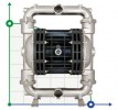 Pneumatyczna pompa membranowa BOXER 252 AISI 316 IB252A-HTAAT--