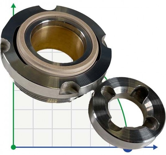 Uszczelnienie mechaniczne Cryostar R-MFLC12 27,5, PPCF/TC, VITON, 316