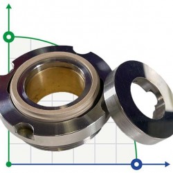 Uszczelnienie mechaniczne Cryostar R-MFLC12 27,5, PPCF/TC, VITON, 316