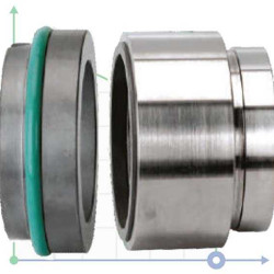 Uszczelnienie pompy R-HJ92N 75, SIC/SIC, VITON, 304, G16