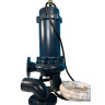 Pompa do ścieków z wirnikiem tnącym 100WQV80-30-15/2 do pompowania wody powodziowej