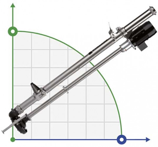 Veneroni LVE 12, 15 kW, 3m, 306 m3/h Z elektryczna pompa pionowa