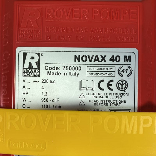 NOVAX 40M pompa do przetłaczania emulsji i oleju