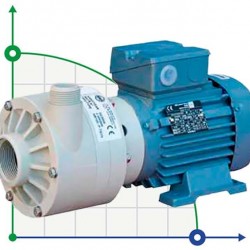 Pozioma pompa odśrodkowa MB 100 PP-EPDM TL