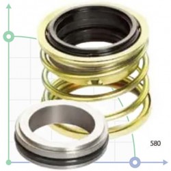 Uszczelnienie wału sprężarki R-J580 1.7/8, CAR/SIC, HNBR, A3/65Mn