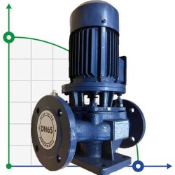 IRG BGL 65-125A (22,3/16), 2,2kW, 2880 odśrodkowa pompa pionowa
