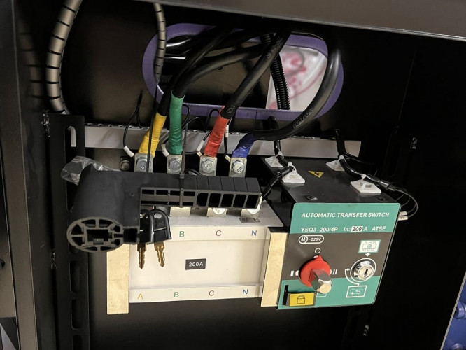 Przemysłowy generator diesla XHY-R60GF z ATS, silnik Ricardo 80kVA, 60kW, 380V/50HZ typ otwarty