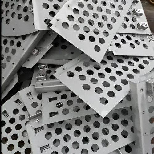 Płyta kolumny zaworowej 1400 mm, grubość 3 mm, zawór 2 mm, H - 250 mm, AISI 321