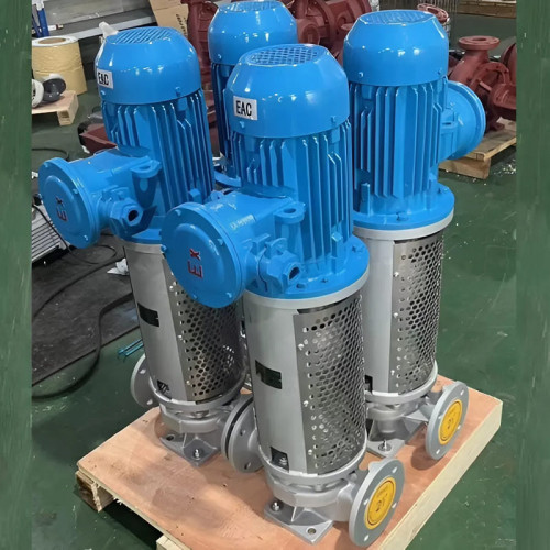 Pionowa pompa oleju termalnego 350°C LQLRY32-32-210/2-CEX, 4,5 m3/h, 50 m, 3 kW, 2900 obr/min, Ex