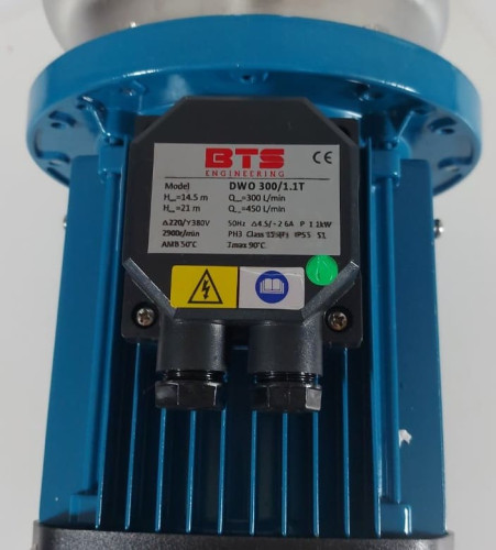 DWO B300/1,1 T, 380V/50Hz, AISI 304 pompa ze stali nierdzewnej do wody