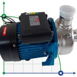 Pompa odśrodkowa stal nierdzewna DWO B250/05, 220V/50Hz, INOX do myjni