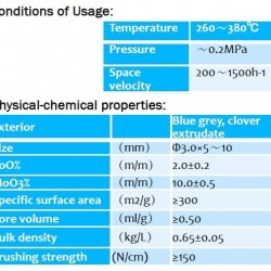 Katalizator uwodornienia gazu ogonowego Klaus YH-CC-003