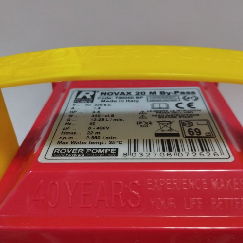 NOVAX 20 By-Pass pompa cieczowo-pierścieniowa