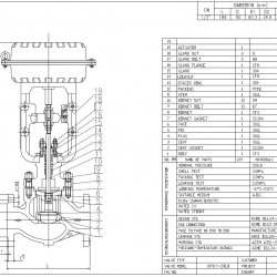1/2 cala Pneumatyczny zawór sterujący dla pary 10Р11Y-1/2-150LB-Z-L112C-C (korpus CF3, gniazdo 316L) z pozycjonerem YT-1000, wejście 4-20 mA