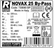 NOVAX 25 By-Pass pompa cieczowo-pierścieniowa