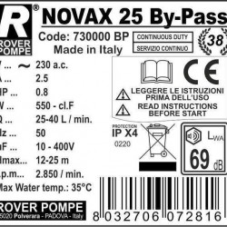 NOVAX 25 By-Pass pompa cieczowo-pierścieniowa