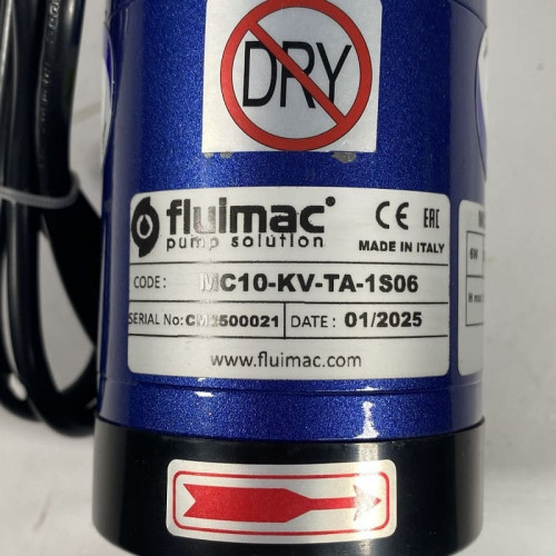 Pompa hermetyczna ze sprzęgłem magnetycznym FLUIMAC MINI COMPASS MC 10 PVDF, 6 W, 220 V