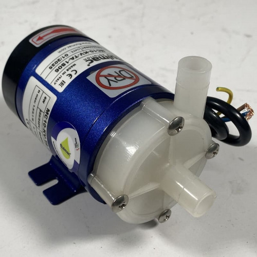 Pompa hermetyczna ze sprzęgłem magnetycznym FLUIMAC MINI COMPASS MC 10 PVDF, 6 W, 220 V