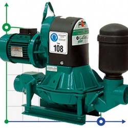 Pompa membranowa Caffini - Libellula Lib 1-3 z silnikiem elektrycznym na ramie
