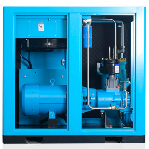 Kompresor śrubowy z napędem bezpośrednim serii DC o przepływie powietrza 1,0-66,1 m3/min, mocy 7,5-355 kW, ciśnieniu roboczym 0,7-1,3 MPa