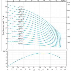 Część pompująca do pompy głębinowej 6SR45/13, Outlet: 3 cal
