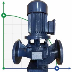 IRG BGL 65-160B (21,6/24), 3kW, 2880 odśrodkowa pompa pionowa