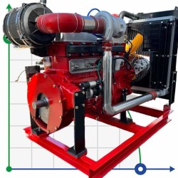 Silnik Diesla do przepompowni PD 6102TL 165kW, 3000rpm z WOM