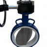 PN6 DN200 Zawór Motylkowy, korpus żeliwny, tarcza AISI 304, Gniazdo: PTFE