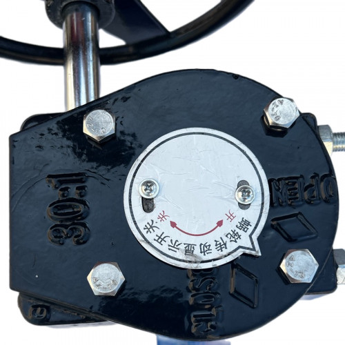 PN6 DN200 Zawór Motylkowy, korpus żeliwny, tarcza AISI 304, Gniazdo: PTFE