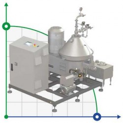 Separator MAXCLEAN BACTERIA 10T baktofuge, oczyszczanie produktów z bakterii