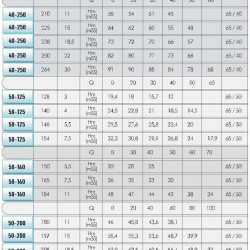 Pompa wysokotemperaturowa EMSE EKY 50-250, 37 kW, 2900 ze sprzęgłem na ramie, bez silnika