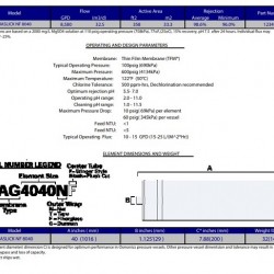 Jednostka nanofiltracji 256m2