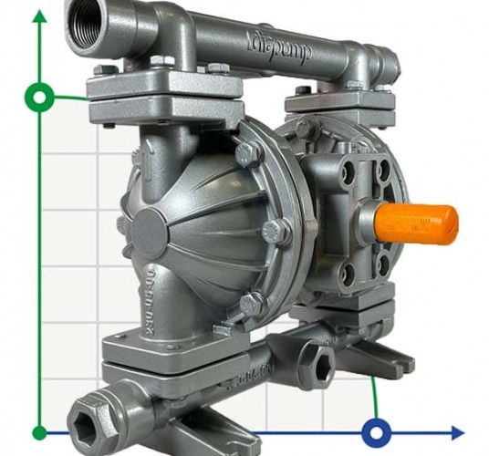 Pompa membranowa z napędem pneumatycznym DPX 05 AL/T