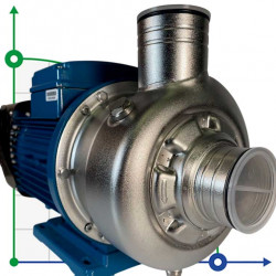 Pompa ze stali kwasoodpornej DWO B500/2,2 T, 380V/50Hz, INOX do mycia ryb, owoców, warzyw