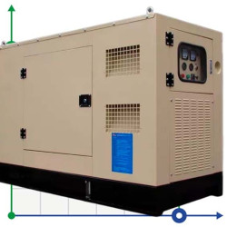 Przemysłowy generator diesla XHY-R30GF z ATS, silnik Ricardo 40kVA, 30kW, 380V/50HZ typ zamknięty