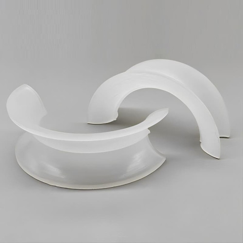 Pierścień z tworzywa sztucznego, PP, 38x19x1.2 mm, Plastic Saddle Ring