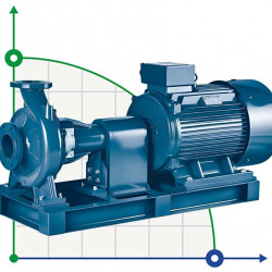 Pompa konsolowa do nawadniania BSM4 250-400/1850 (1000/41), 185kW, 1450
