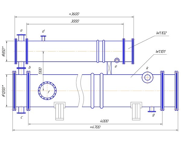 Rekuperacyjny wymiennik ciepła do ogrzewania kolumn 160 m2