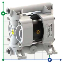 PHOENIX P30 POM HYTREL ATEX pompa membranowa pneumatyczna