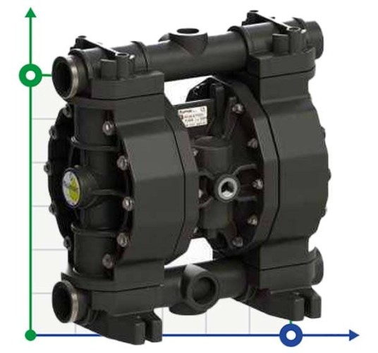 PHOENIX P250 PVDF ATEX pompa membranowa pneumatyczna