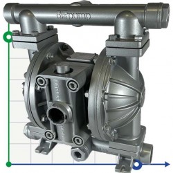 Pompa membranowa z napędem pneumatycznym DiaPump DPX 10 AL/T PRO