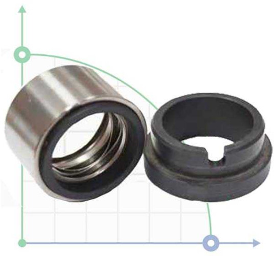 Uszczelnienie pompy R-GEA 30, CAR/SIC, VITON, 304