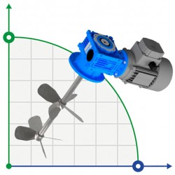 Mieszalnik dwupoziomowy MLW 150488, 0,25 kW, 88 obr/min