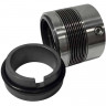 Uszczelnienie mieszkowe metalowe wału pompy R-680 1, SIC/SIC, VITON, AM350/316